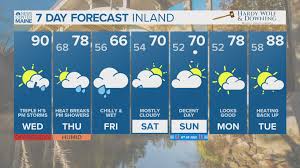 At 1:22 p.m., a severe thunderstorm was located over lumberville, about 19 miles northwest of trenton, and was moving northeast at about 10 miles per hour. Maine Nh Weather Severe Thunderstorm Warning Issued Newscentermaine Com