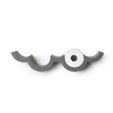 Porte Rouleaux Nuage Cloud En Beton Une Deco Originale Aux Toilettes Deco Toilettes Originales Deco Toilettes Distributeur Papier Toilette