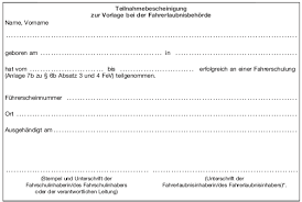 Hierfür müssen sie die formatierungen beachten. Anlage 7b Fev Zu 6b Absatz 3 Und 4 Fahrerschulung Fur Das Fuhren Von Kraftradern Der Klasse A1