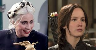 Lady gaga memes on sizzle, funny and the hunger games. Her Inner Katniss Did Lady Gaga Channel The Hunger Games At Inauguration Newsopener