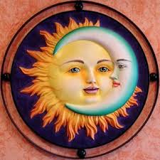 Blog Astrologie Madameastres Lune En Maison 4 Carre Neptune En Maison 7 Art A Theme Lune Soleil Lune Etoiles Art Soleil