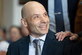 Vince Bruni-Bossio, former interim provost and vice-president academic, is  announced as the University of Saskatchewan's 12th president during a  ceremony Tuesday at Convocation Hall. He succeeds Peter Stoicheff, who has  led the