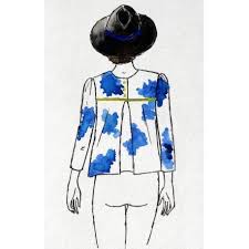 Violette Blouse French Sewing Pattern Maison Fauve In 2020 French Sewing Patterns Blouse Pattern Sewing Womens Sewing Patterns