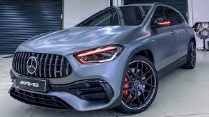 Design wise, the refreshed model gains a slightly redesigned front apron with a new air splitter insertion as well as new air intakes, both adding up to a better aerodynamic. All New Gla45 S Walkaround Soundcheck Gla35 Youtube