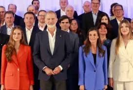 O descuido de protocolo da família real espanhola