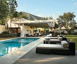 Giardini In Stile Moderno Case Con Piscina Giardino Moderno Piscine