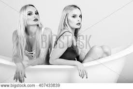 Get a 12.000 second young attractive lovers in bathing stock footage at 25fps. Bath Tub Images Illustrations Vectors Free Bigstock