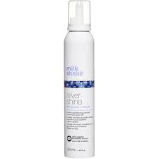 Mousse contains soft copolymers and provides a light hold to the hair to. Milk Shake Silver Shine Leave In Conditioning Whipped Cream 200ml Free Delivery Justmylook