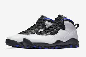 Jordan 13 Black And Blue Release Date Nike Air Jordan Retro X 10 Orlando 2018 White Black Royal Blue Silver 310805 108 Air Jordans Jordan Retro 10 Nike Air Jordan Retro