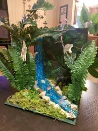 Biome In A Box Project Black Panther Diorama Project Rainforest Habitat Rainforest Project Rainforest Crafts Rainforest Habitat