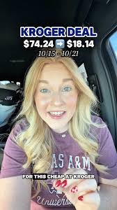 HUGE savings with these easy deals at Kroger!! After digital coupons and  store savings, you can score $74 worth of grocery, personal care, and  household items for only $18! 🔥 (10/15