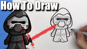 Coloriage dark vador star wars cool dessin star wars facile a faire bethwyns project coloriage star wars à imprimer coloriage personnage star wars 18 dessins uniques et star wars for kids star wars kids coloring pages star wars 3 ment dessiner kylo ren au. How To Draw Kylo Ren Star Wars Episode Vii Speed Drawing By Yazid Lemrabet