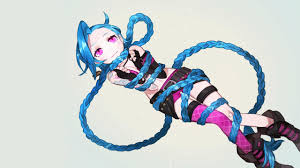 Blue hair, cgi, women, league of legends, jinx (league of legends). Jinx League Of Legends League Of Legends Blue Hair Video Games Wallpaper Resolution 2560x1440 Id 172632 Wallha Com