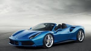 2017 Ferrari 488 Spider Blue 4k Wallpaper Ferrari 488spider 4kwallpaper Ferrari 488 Ferrari Ferrari Spider