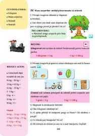 Pentru valoarea energetica a alimentelor se foloseste joule. Page 105 Mate Ii Balan