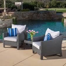Orlando outdoor woven faux rattan chairs with cushions. 50 Best Outdoor Wicker Furniture Ideas For 2021 Photos