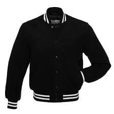 Jacketshop Jacket Black Wool White Wool Letterman Jacket Varsity Letterman Jackets Varsity Jacket Leather Varsity Jackets
