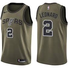 Buy kawhi leonard jerseys at the nba store! Nike Spurs 2 Kawhi Leonard Green Salute To Service Nba Swingman Jersey