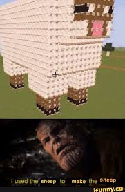 Iused The Sheep To Make The Sheª Ifunny Minecraft Funny Minecraft Memes Minecraft Creations