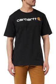 Carhartt Men's Loose Fit Heavyweight Short-Sleeve Logo Graphic  T-Shirt,BlackLarge: Buy Online at Best Price in UAE
