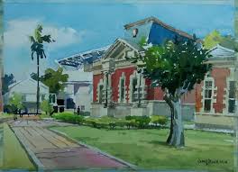 instagram 上的鄭京 10 14水彩寫生 台南地方法院 watercolor watercolorpainting watercolorinlove watercolor inlove watercolorpaintings arts watercolors