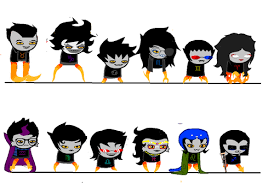 Hscanonurl Sprite Edit More Like Almost Accurate Hight Headcanons Homestuck Homestuck Funny Headcanon