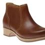 Profile Picture of Barbara Tan Brown Oiled Leather Ankle Boot | Walking On A Cloud USAon Google