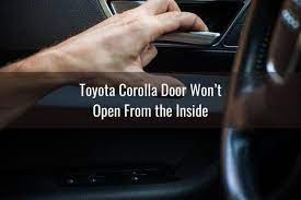 As bad as it is, it's worse when you go to get into your car and find that the doors have been frozen shut. Toyota Corolla Door Won T Open Close Lock Unlock Know My Auto