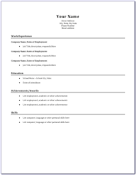 5 basic resume template examples from envato elements (with great designs). Basic Resume Template Vincegray2014