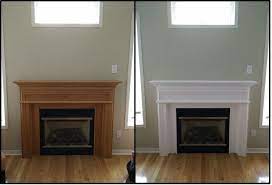 About 8% of these are fireplaces. Painting Your Oak Mantel White Hometalk