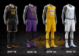 2021 los angeles lakers city jersey. Nba City Edition Uniforms Complete History Nike News