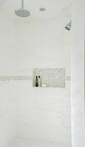 Custom tile designs by gpb modern bathroom tile detroit a fabulous idea for a modern bathroom design. 95 Best Shower Niche Ideas Shower Niche Bathrooms Remodel Tile Bathroom