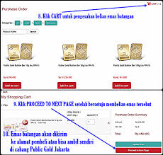 Cara Beli Emas Batangan Public Gold Indonesia With Images