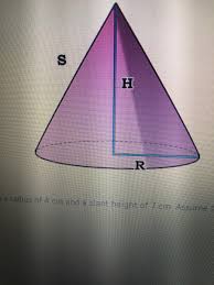 Add the base area with the lateral area. Answered Find The Surface Area Of A Cone With A Bartleby