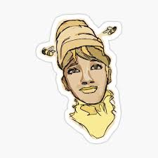 Beehive Hairstyle Stickers Redbubble The beehive hairdo is a woman's hairstyle in fashion in the 1960s, in which long hair is piled high above the head and cemented with plenty of hairspray. beehive hairstyle stickers redbubble