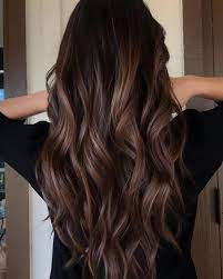 Dark brown lowlights shine with strands of black cherry mixed in. 60 Hairstyles Featuring Dark Brown Hair With Highlights