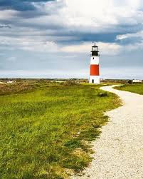 Missing Beautiful Nantucket Today I Loved Sankaty Head Lighthouse And It S Perfect Red Stripe Travel Trave Lighthouse Authentic Living Nantucket