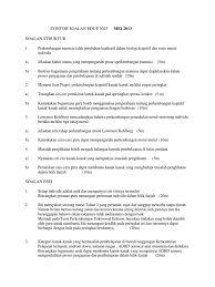 Blog ini diciptakan khas bagi memenuhi tugasan untuk subjek teknologi maklumat untuk sekolah rendah (krt 3013). Contoh Soalan Edu3023