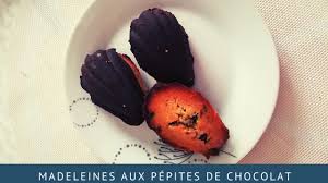 Madeleines Aux Pepites De Chocolat Les Tresors De Margaux En 2020 Pepite Chocolat Faire Fondre Du Chocolat Chocolat