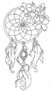 Happy reunion dream catchers 21.7inch with flower view mirror dream catcher dreamcatcher for wall car hanging decoration bells wedding dream catchers bedroom craft ornament gift. Traumfanger Tattoo Vorlage Mit Federn Und Blumen Dream Catcher Tattoo Design Dream Catcher Tattoo Dreamcatcher Tattoo