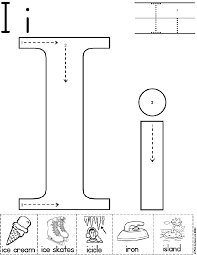 Alphabet Letter I Worksheet Activity Page Long I Standard Alphabet Worksheets Preschool Letter I Worksheet Alphabet Preschool