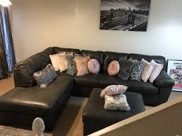 $750 for the couch and the rug, $650 for just the couch. Signature Design By Ashley Fallston Living Room Sectional Big Lots