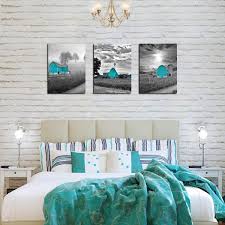 We have a number of travel themed home decor items in our home including rugs, coffee mugs, blankets, wall art, photo frames, shower curtains, towels, and decorative globes. Teal Farmhouse Black And White Country Rustic Cabin Wall Art For Bedroom Bathroom Wall Decoration Farm Themed Canvas Picture Artwork Ready To Hang For Home Living Room Wall Decor Size 12x16 Each