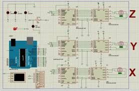 Simulation Of Arduino Based Cnc Arduino Grbl Proteus 8 Arduino Cnc Arduino Cnc