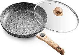 Mitbak 10 Inch Non Stick Frying Pan With Lid Granite Coating Nonstick Skillet With Removable Heat Resistant Handle In 2021 Nonstick Skillet Cooking Kitchen Nonstick