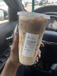 Ordering an iced coffee with a couple pumps of mocha—and a decent glug of milk—is a cheaper way to get the flavor of a mocha latte without the higher cost, but beware: Healthystarbucksdrinks Starbucks Drinks Recipes Coffee Recipes Starbucks Healthy Starbucks Drinks