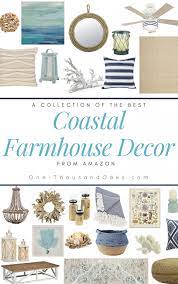 The Best Coastal Farmhouse Decor On Amazon One Thousand Oaks Coastal Farmhouse Decor Cottage Decor Coastal Farmhouse