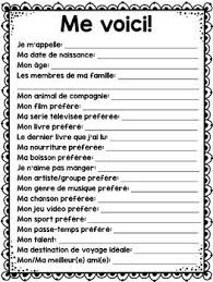 Elle parle de l'école, du lycée et des universités, en bien et en mal. La Rentree Scolaire Je Me Presente Me Voici All About Me Back To School