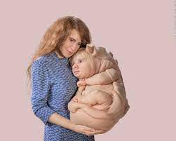 Patricia piccinini stands next to the mother tree, part of her exhibition, a miracle constantly repeated. With Affection And Humour Patricia Piccinini Probes The Boundaries Of Human And Other Cnn Style