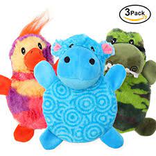 Cccompany Dog Squeaky Toys For Aggressive Chewers Stuffed Animal Dog Toys With Squeaky Disc Inside Full Body Tough Plu Dog Toys Dog Squeaky Toys Squeaky Toys